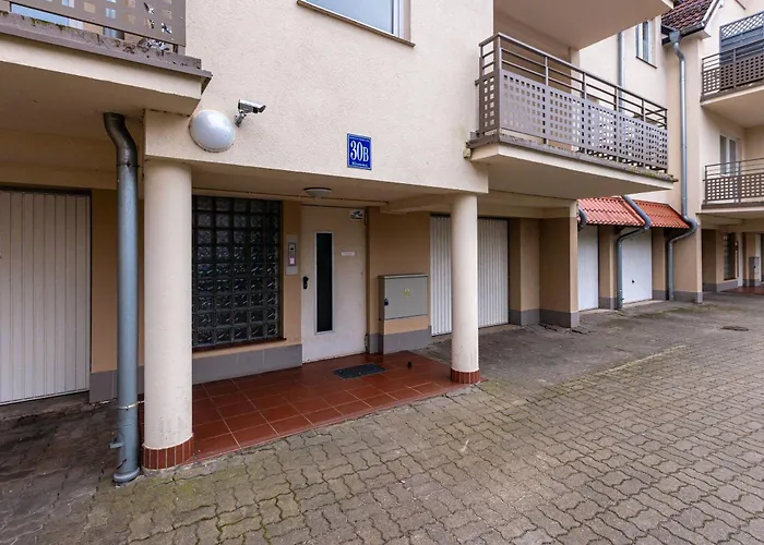 Apartament Kołobrzeg 250 m do Plaży Zachodniej Garaż Balkon Klimatyzacja